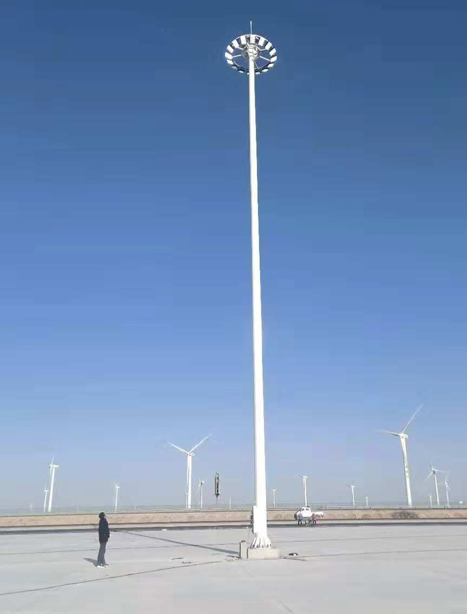 瓜州高速路服务区措美高杆灯项目