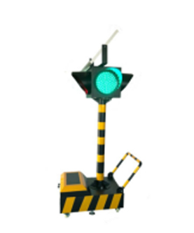 措美太阳能移动信号灯