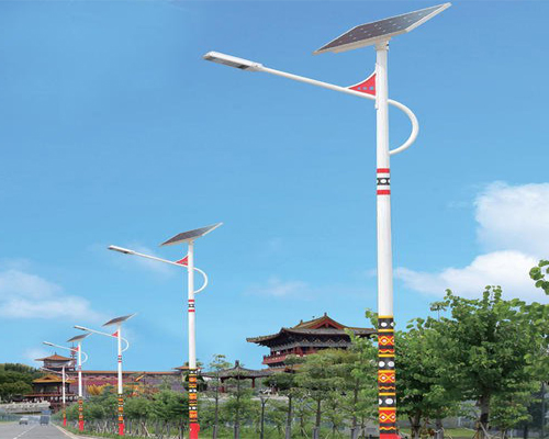 措美民族特色路灯