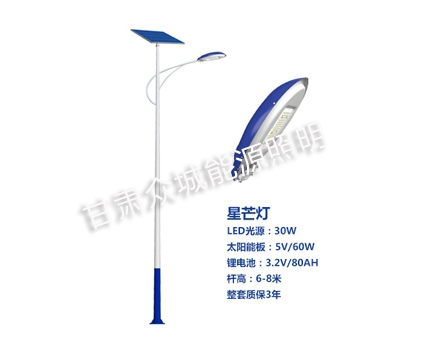 措美爆款太阳能路灯