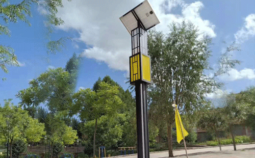 措美智慧路灯安装